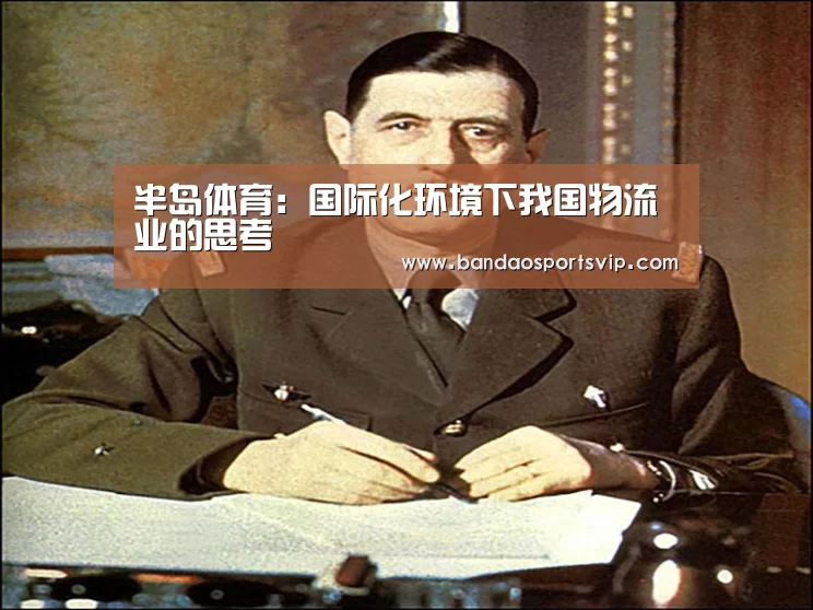半岛体育:国际化环境下我国物流业的思考(图1) 半岛体育