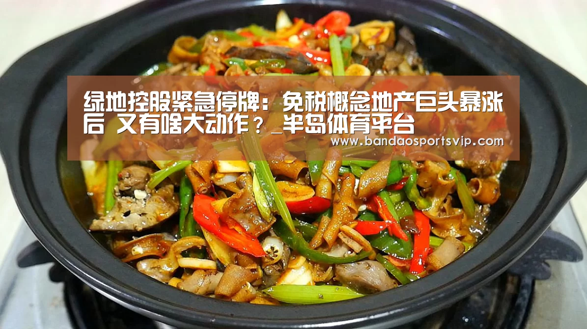 绿地控股紧急停牌:免税概念地产巨头暴涨后 又有啥大动作?_半岛体育平台(图1) 半岛体育
